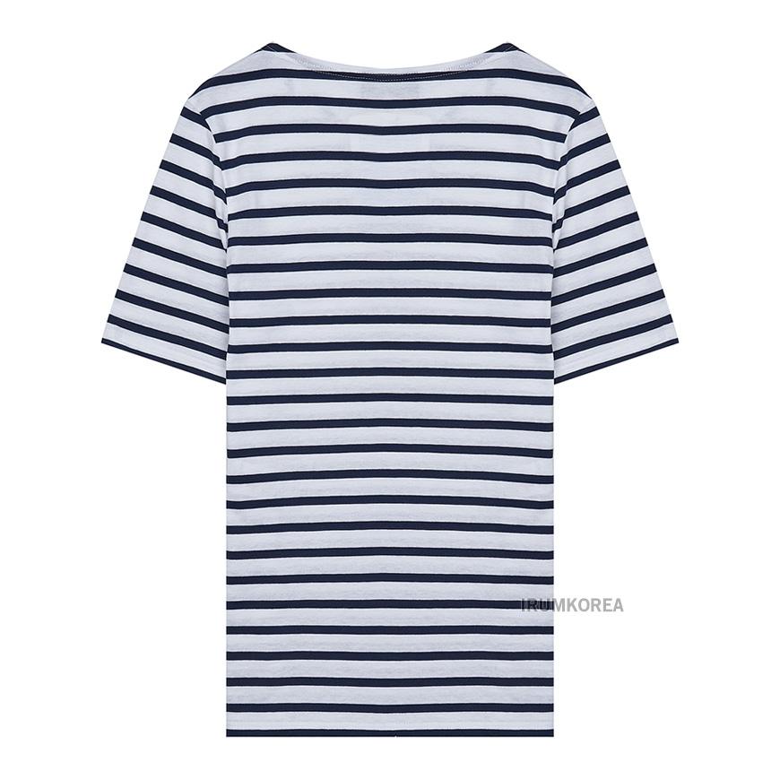 Saint James Unisex Levant T-Shirt 9863 88 NEIGE MARINE