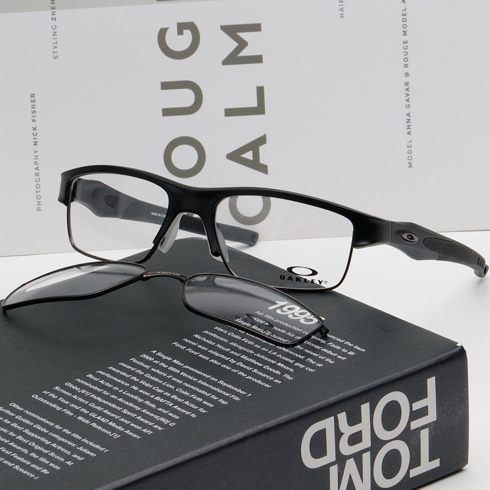 OAKLEY Switch Eyeglass Frame Dual Lens Sports Clip OX3128 0153