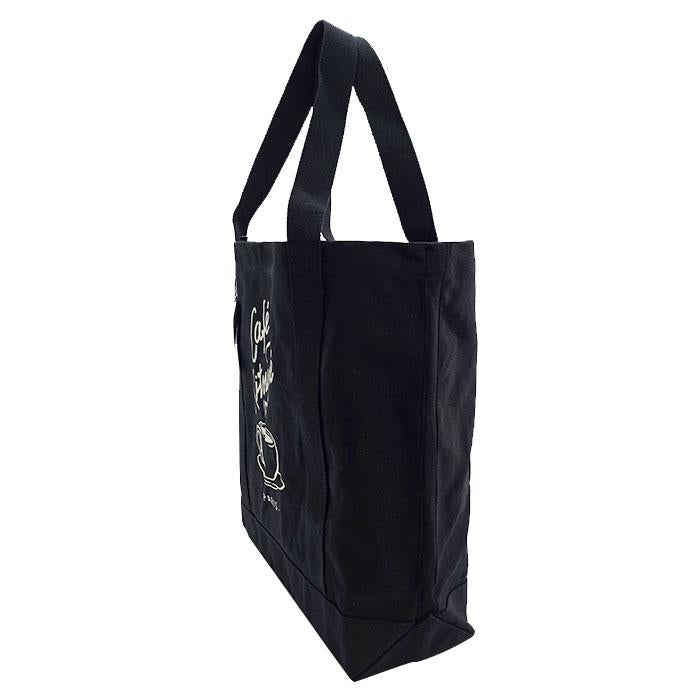 Maison Kitsune Cafe Kitsune Canvas Tote Bag CKMU05102WW9001 P199