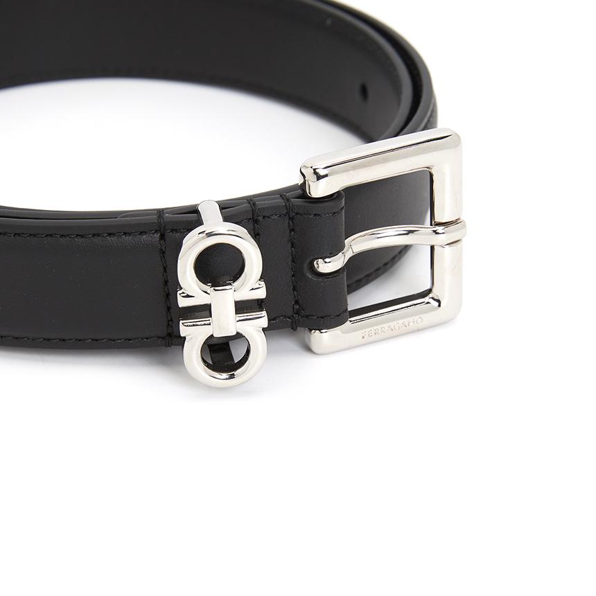 Ferragamo Gancini Leather Women’s Belt 230346 0791904