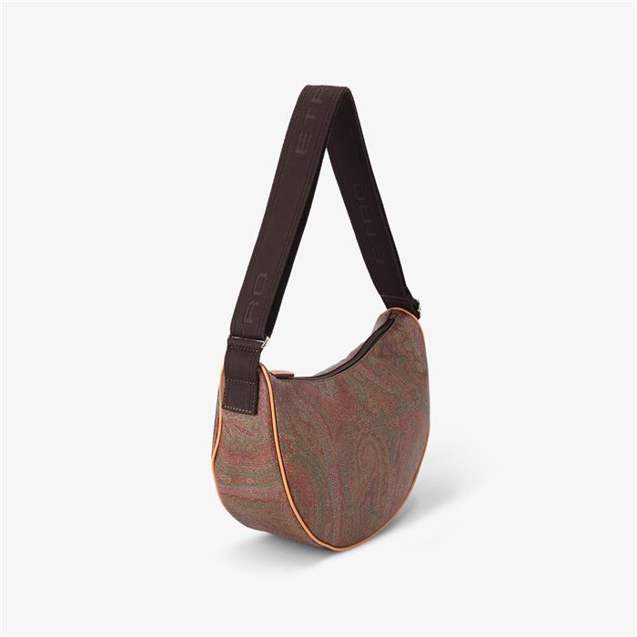 Etro Paisley Half Moon Hobo Crossbody Bag WP1B0014 AA054 R0369