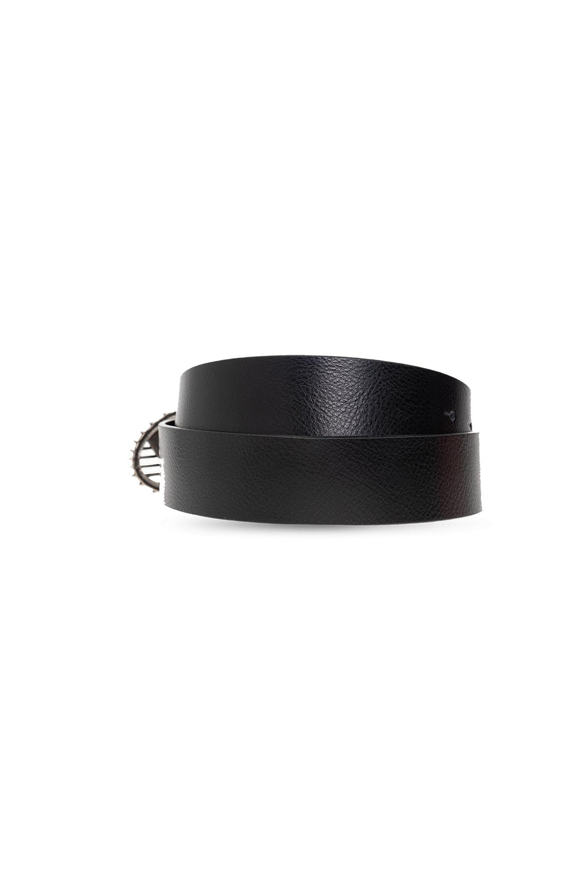 DIESEL D Logo Unisex Black Belt X09824 P0685 T8013
