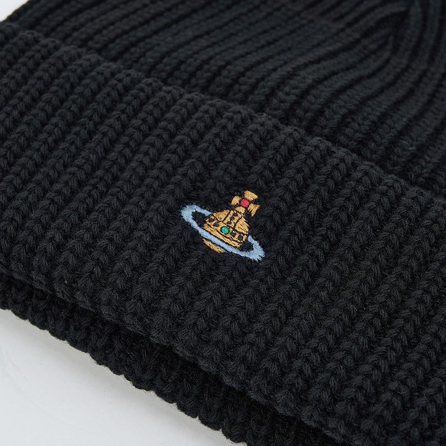 Vivienne Westwood Unisex Sporty Beanie Cap 8102000A K0065 N401