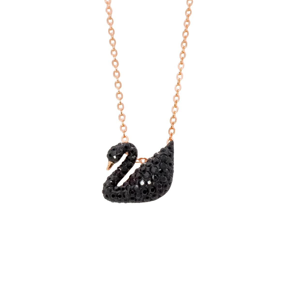 Swarovski Small Pendant Necklace 5204133 Iconic Swan