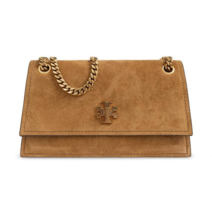Tory Burch Kira Turnlock Mini Crossbody Bag Black Leather
