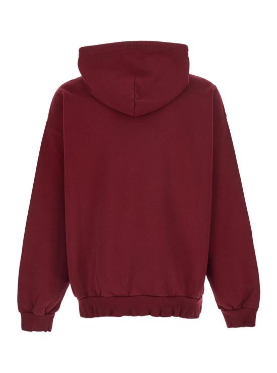 BALENCIAGA Red Logo Hoodie Sweatshirt Women’s