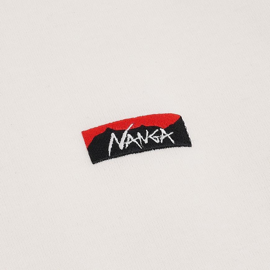 NANGA Unisex Logo Embroidered Sweatshirt NW2411 1G803 WHT