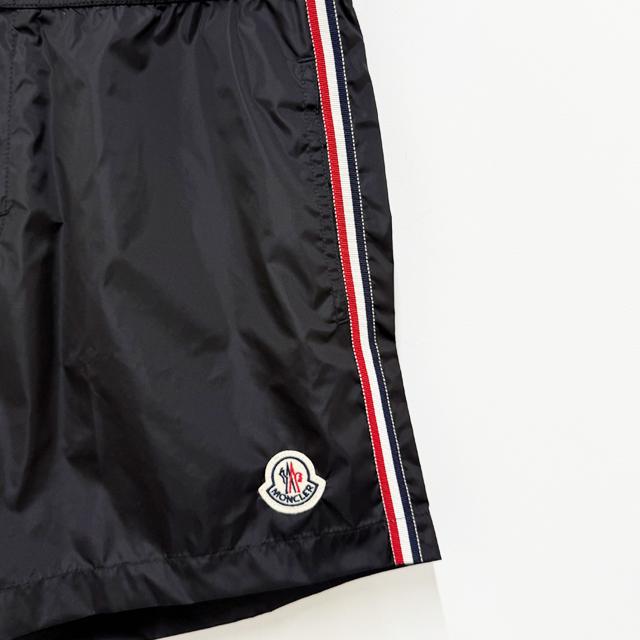 Moncler Logo Patch Tricolor Swim Shorts for Men 2C00018 53326 999