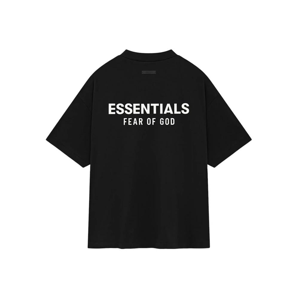 Fear of God Essentials Logo Men's T-Shirt Black 125HO244360F BLACK