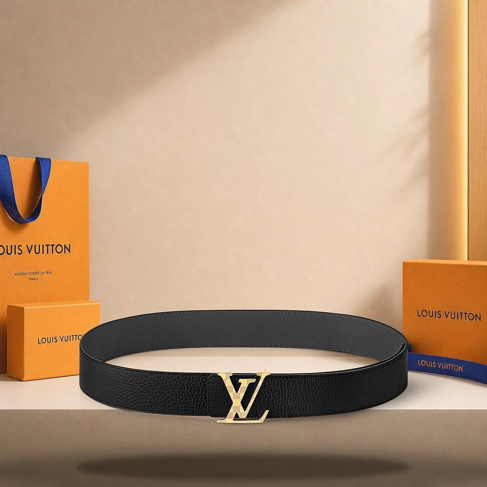 Louis Vuitton Damier LV 40mm Reversible Belt 4cm Width M0333