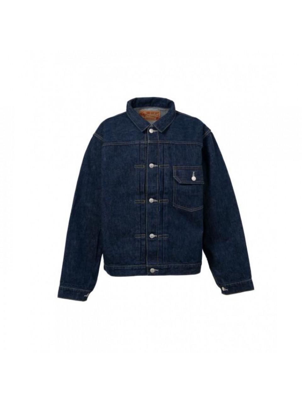 Maison Mihara Yasuhiro Indigo Washed Denim Jacket Women’s C15BL035