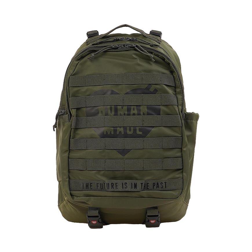 Humanmade Unisex Military Backpack HM31GD079 OLIVE DRAB