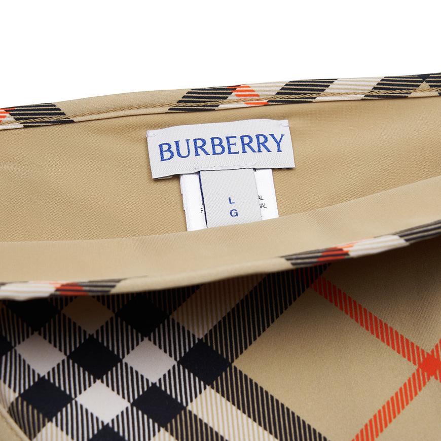 BURBERRY Sand Check Bikini Bottoms Women’s Swimwear