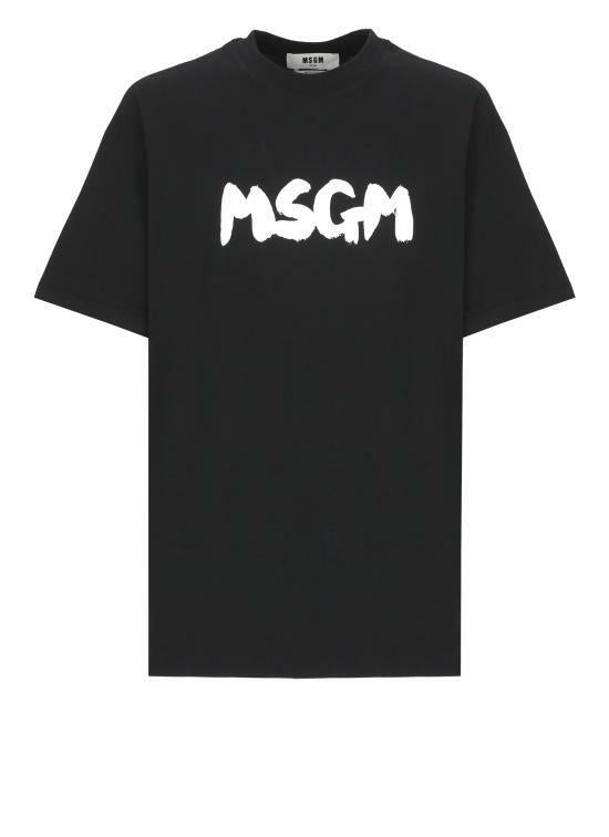 MSGM Brushed Logo T-Shirt 3840MM105 257002 99