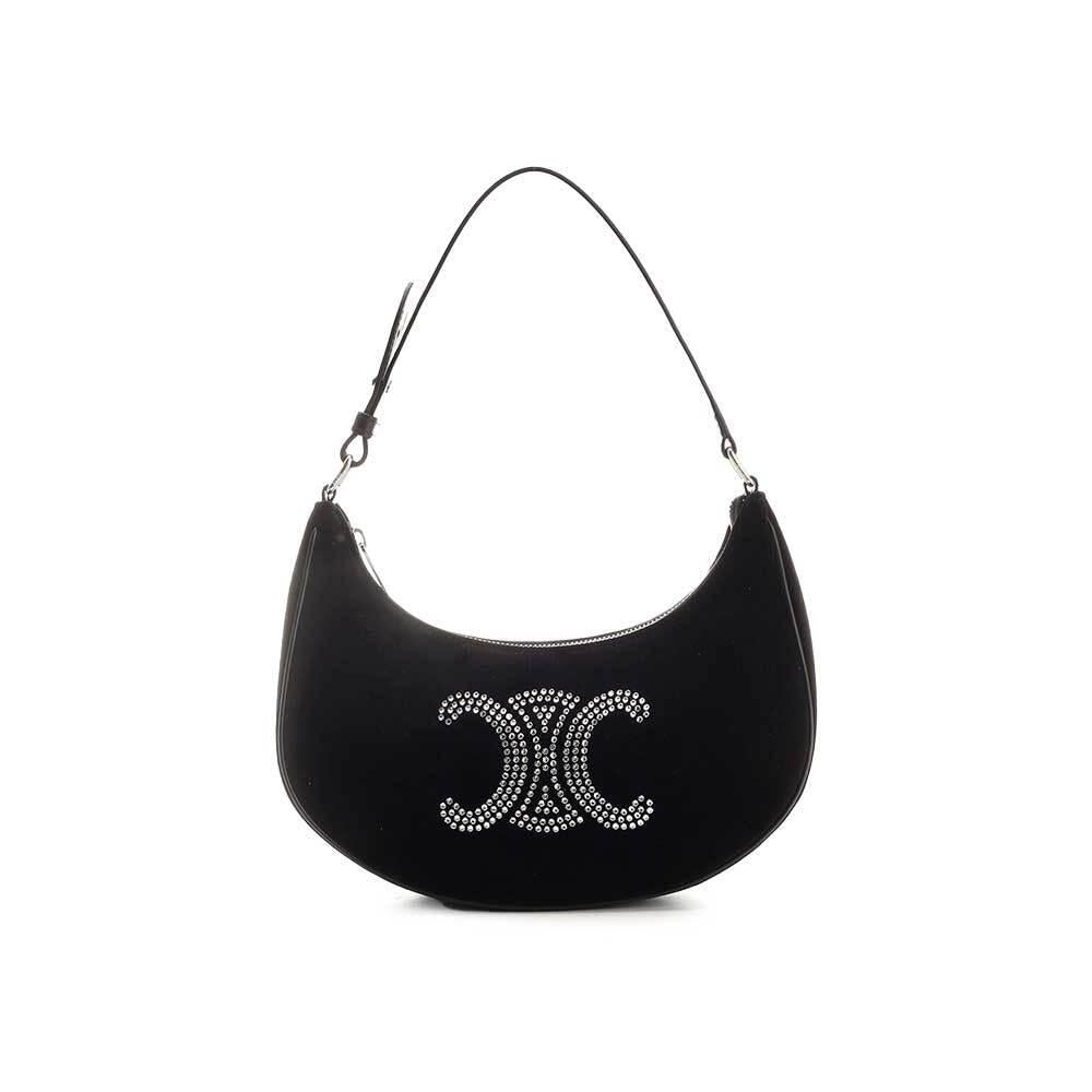 CELINE Velvet Ava Tote Bag Black Women’s