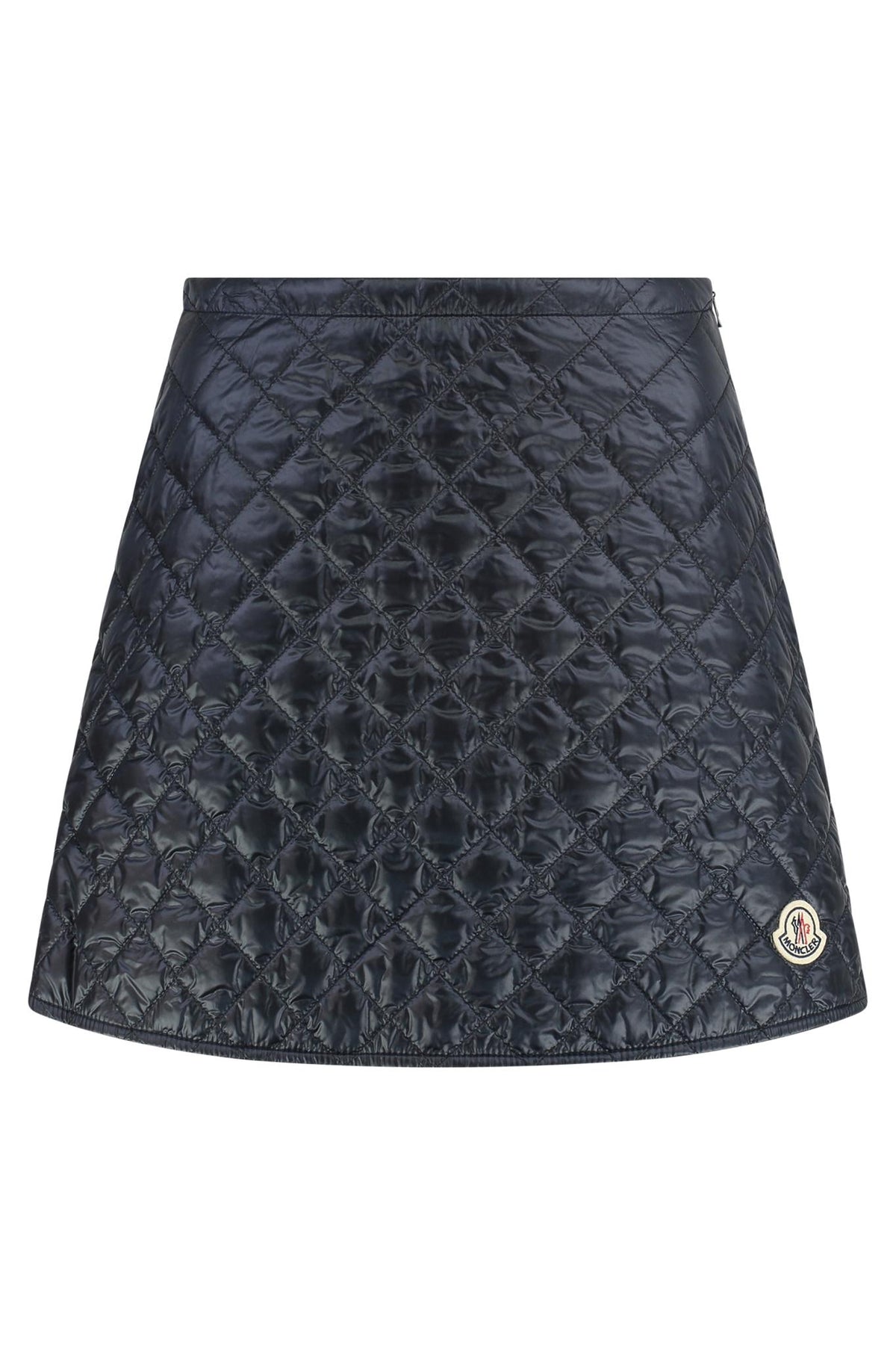 Moncler Wool Mini Skirt Navy