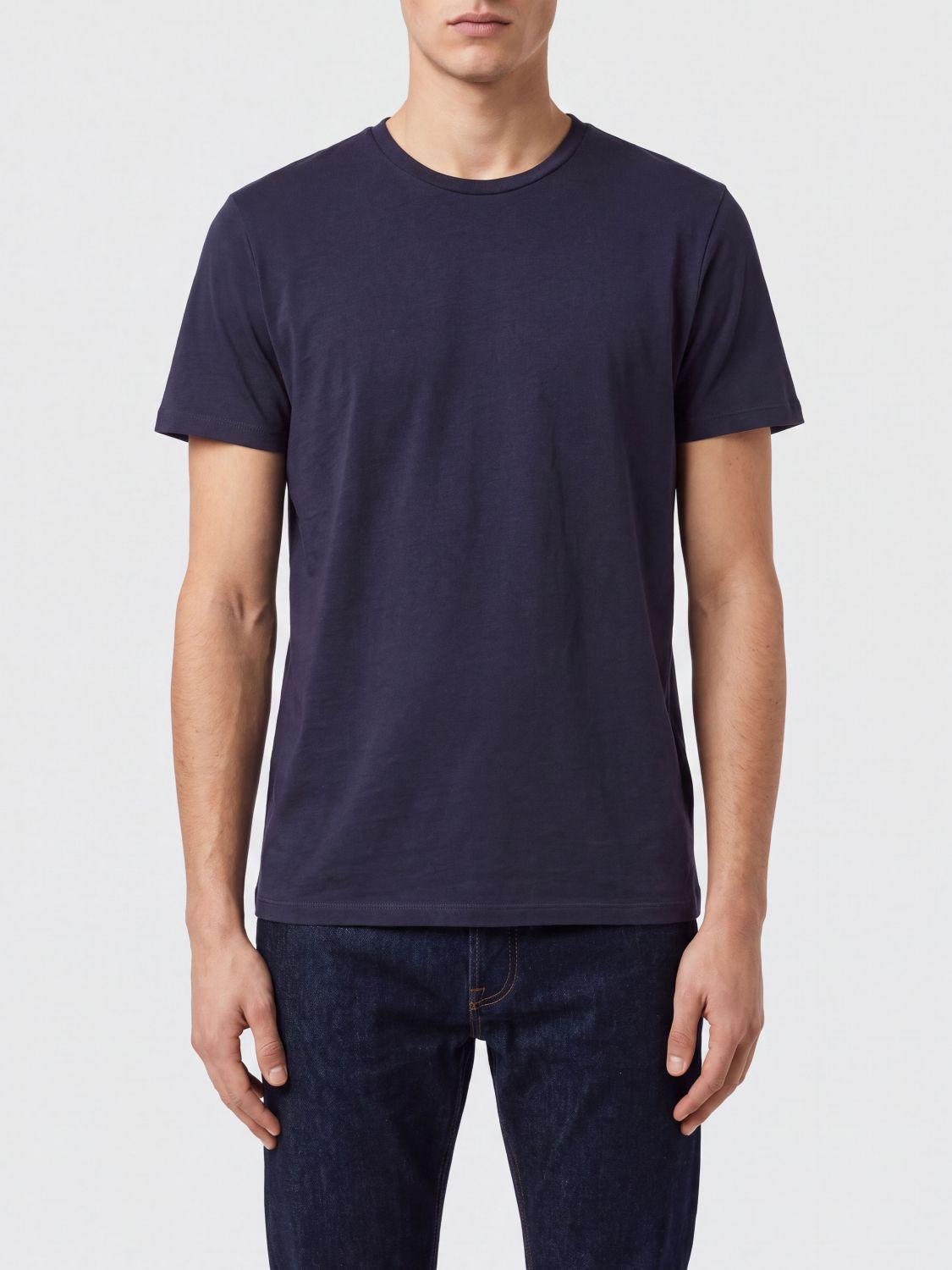 DIESEL Short Sleeve Cotton T-Shirt Black Men’s