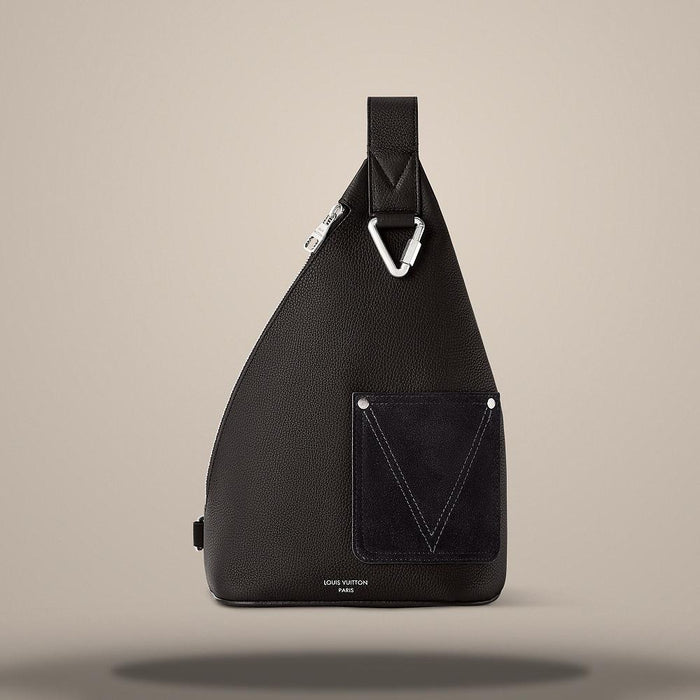 Louis Vuitton Delta Sling Bag Black Crossbody M27060