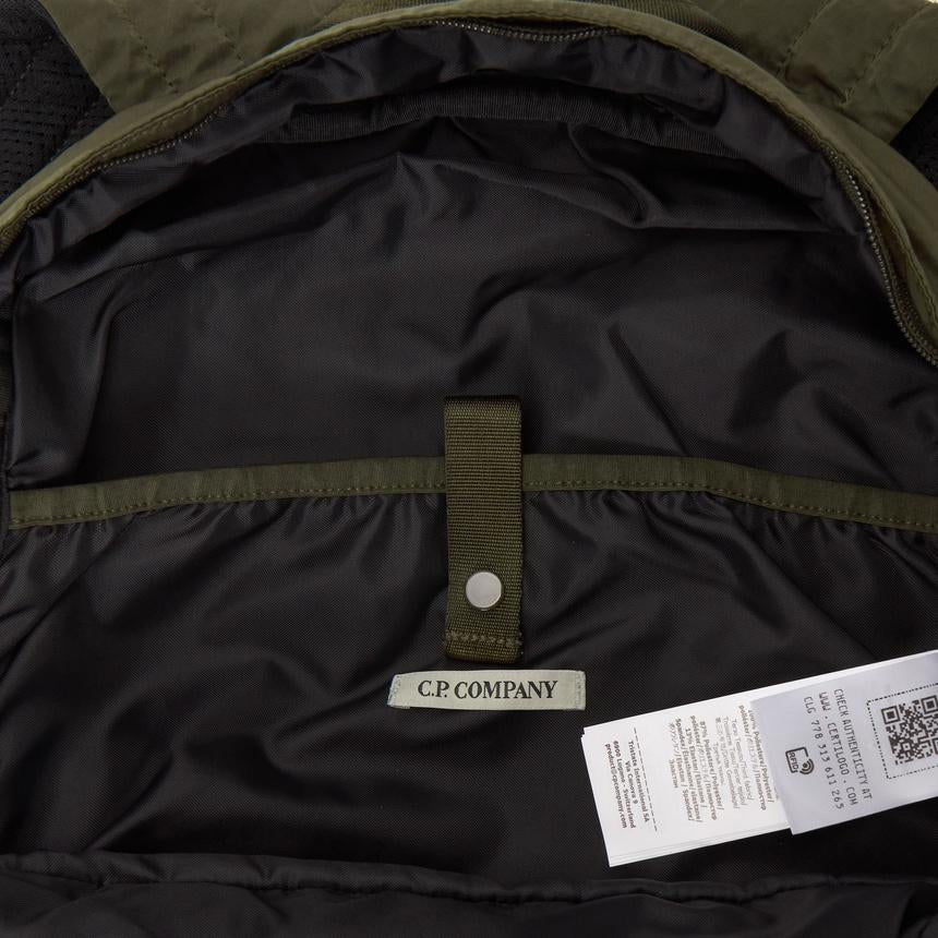 CP Company Unisex Nylon Backpack Green