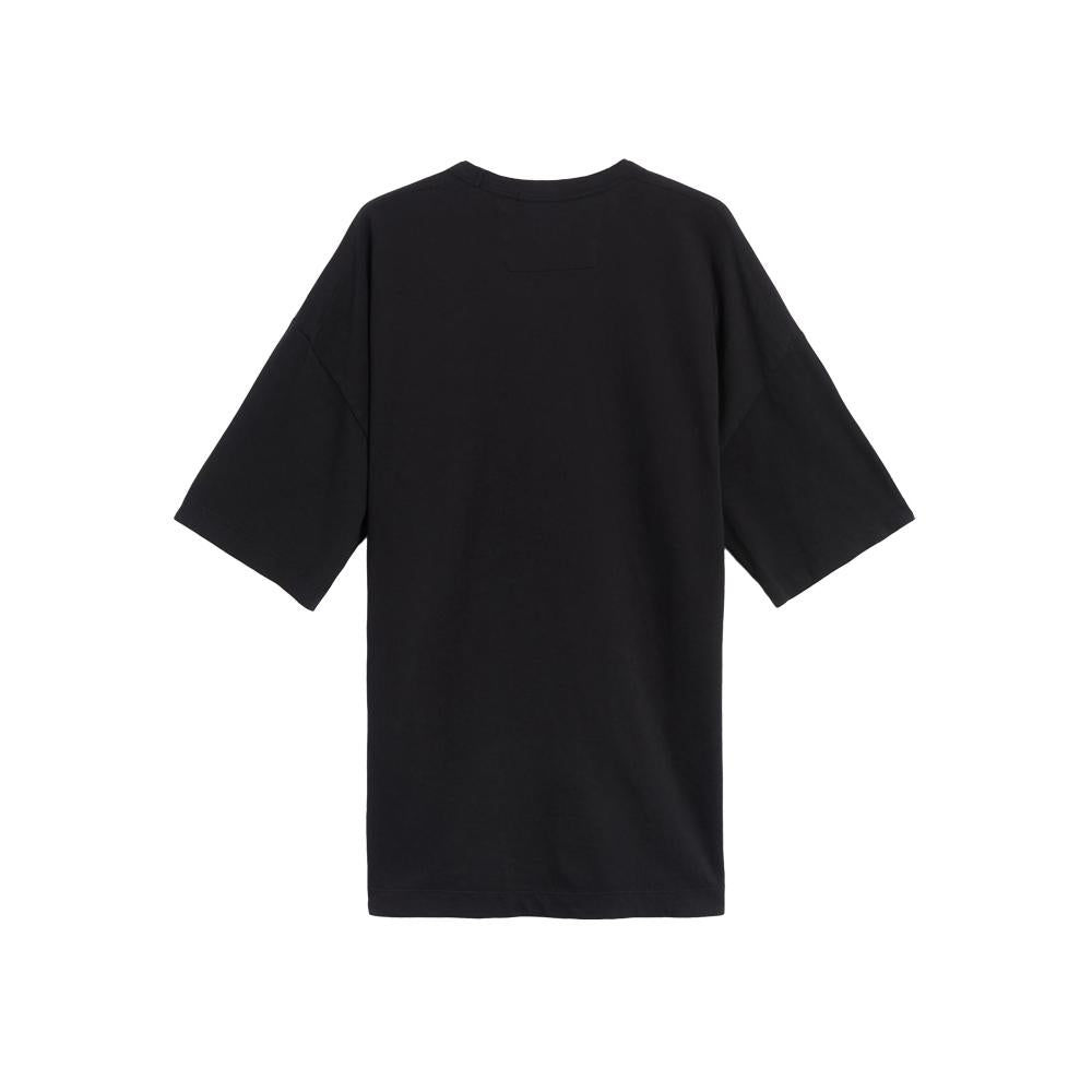 CP Company Logo Embroidered Black T-Shirt