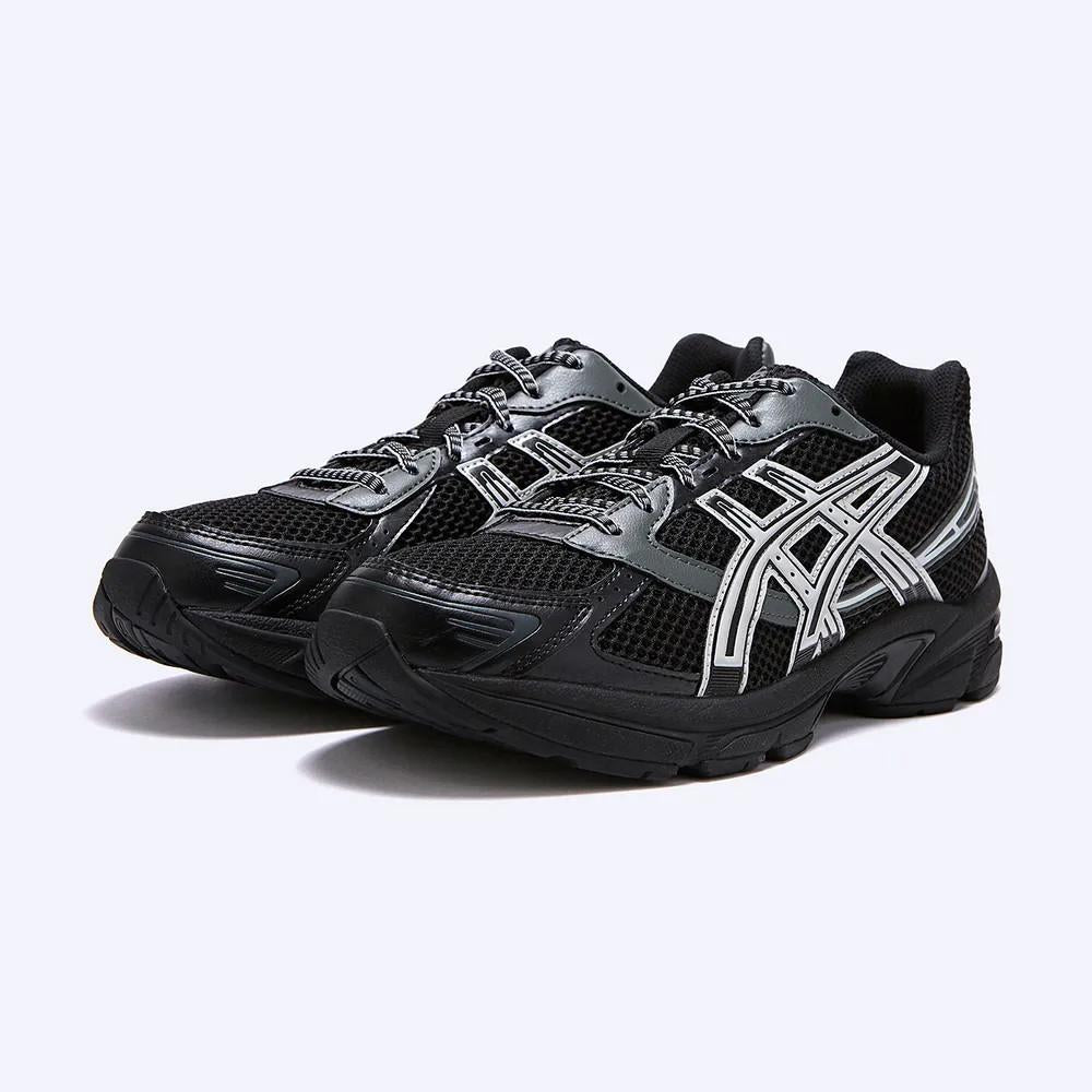 Asics GEL-1130 Black Glacier Gray Low Top Sneakers Unisex