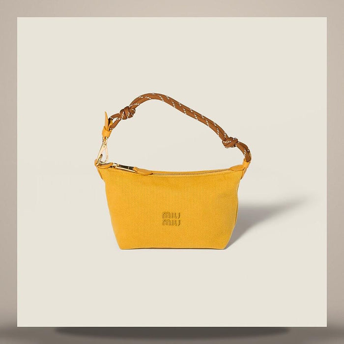 Miu Miu Spirit Gabardine Pouch