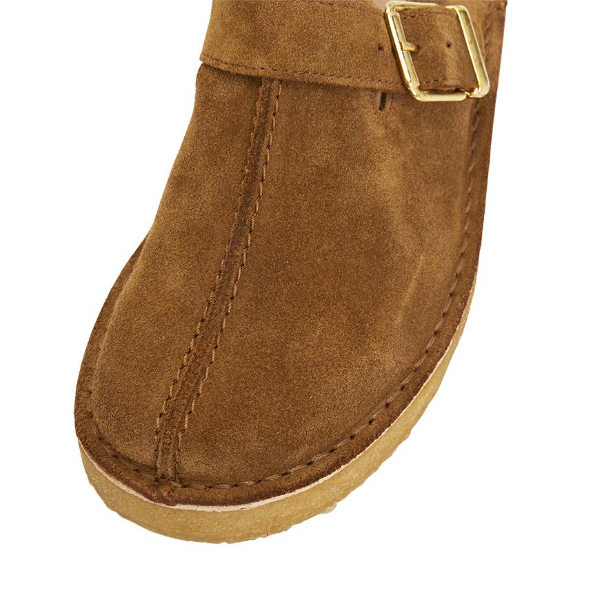 Clarks Leather Trek Mule Slip-On Slippers for Women