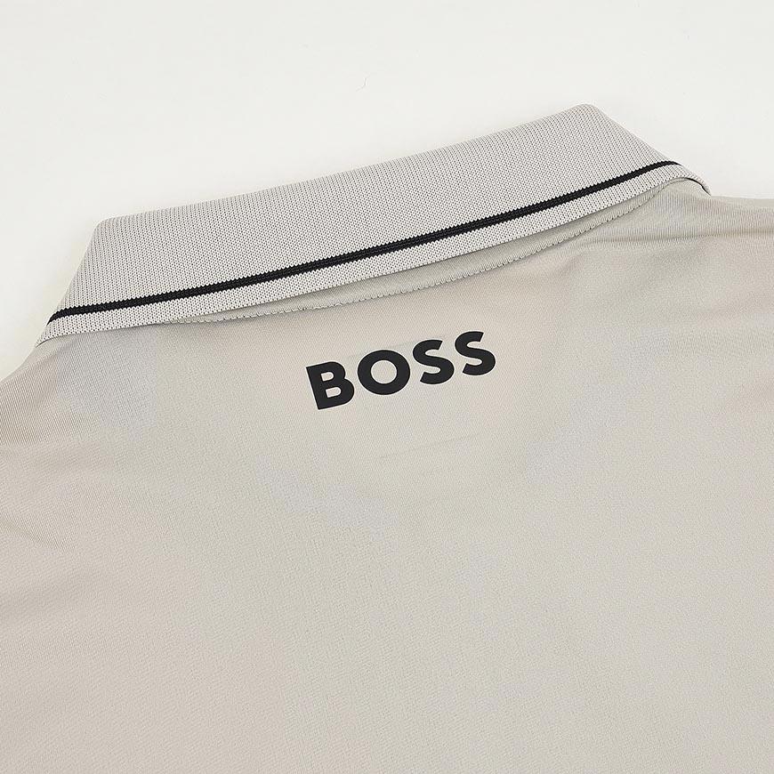 HUGO BOSS Men’s Slim Fit Polo Shirt Brown Cotton