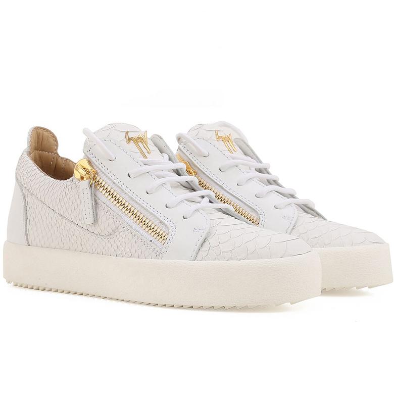 Giuseppe Zanotti May London Python Low-Top Sneakers RW70001 002