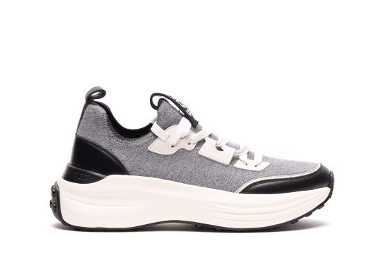 Tods Leather Low-Top Sneakers Beige Women’s