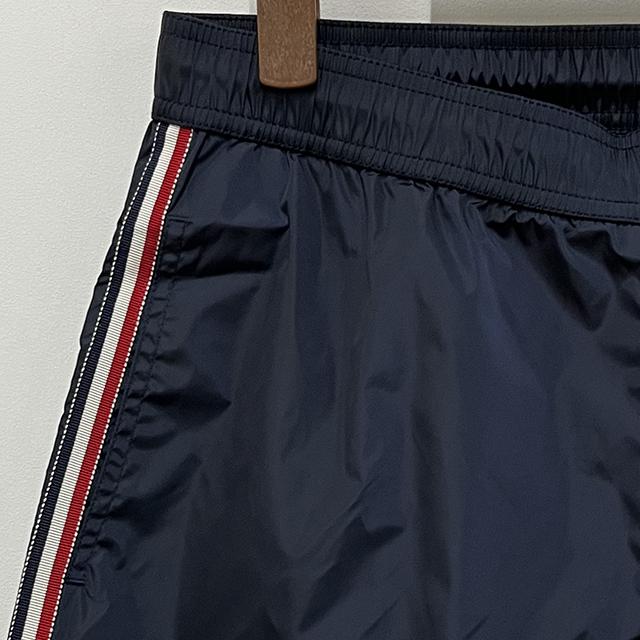 Moncler Logo Patch Tricolor Swim Shorts for Men 2C00018 53326 743