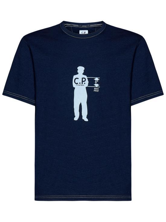 CP Company Stone Bleach Short Sleeve T-Shirt 16CMTS171 A110056 WD11