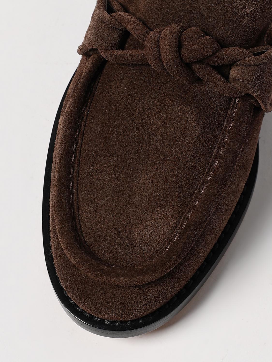 Bottega Veneta Brown Leather Loafers Women’s Classic Shoes