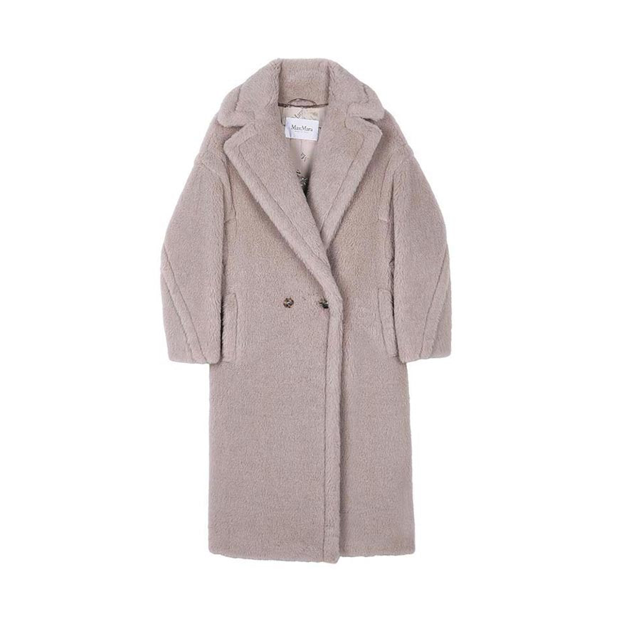 Max Mara Women’s Teddy Bear Icon Coat Brown Wool-Blend