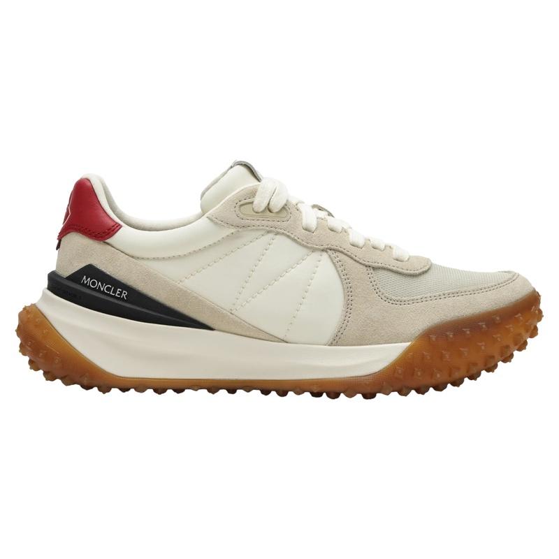 Moncler City Track Women’s Low-Top Sneakers White Leather