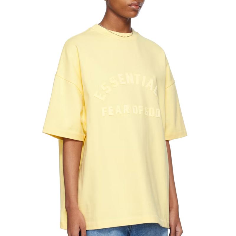 Fear of God Essentials Heavy Jersey T-Shirt Canary