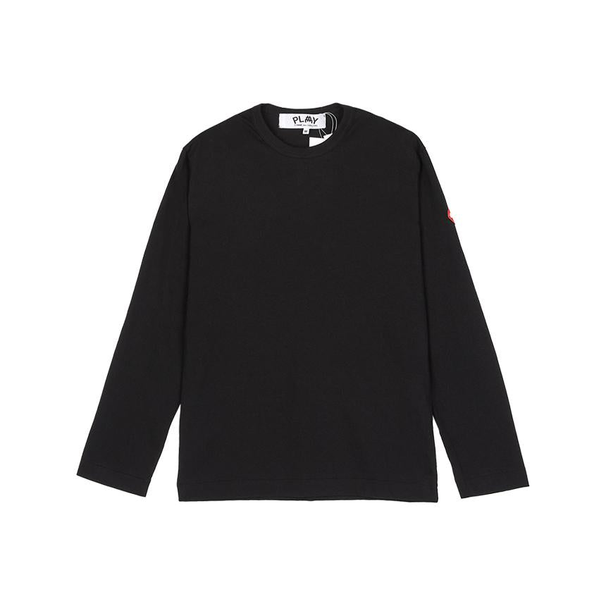 Comme des Garcons Invader Double Patch Men’s Long Sleeve T-Shirt AZ T330 051 1