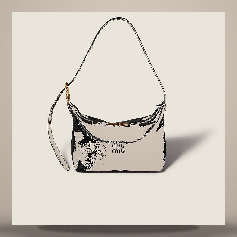 Miu Miu Spirit Nappa Leather Shoulder Bag 5BC217 QJB F0002