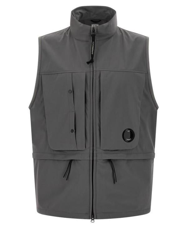 CP Company Shell-R Hooded Lens Vest Jacket