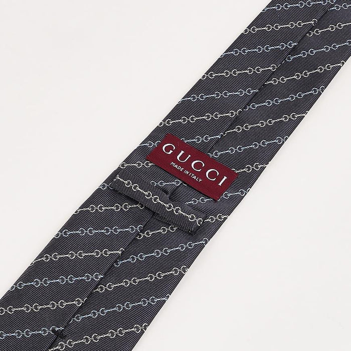 GUCCI Men’s Horsebit Silk Jacquard Tie 835757 4E009 4269