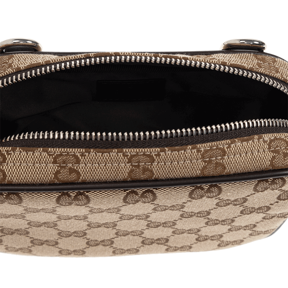 GUCCI Mini Jumbo GG Canvas Crossbody Shoulder Bag for Men 834268