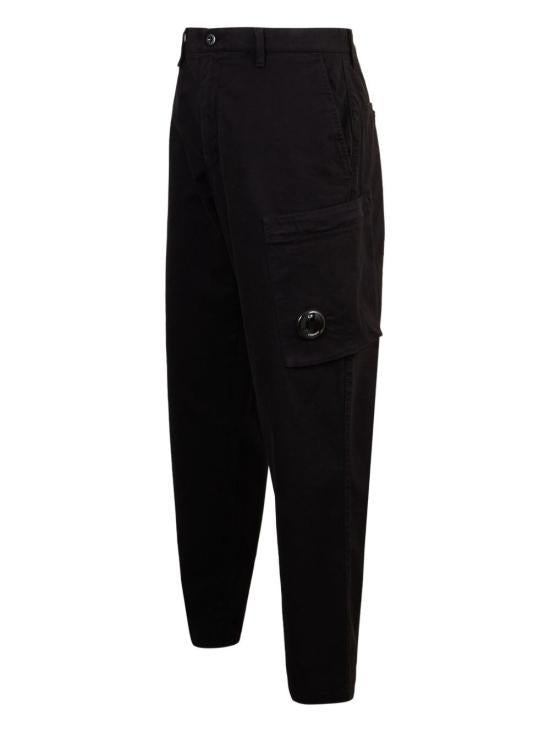 CP Company Black Straight Classic Pants Men 19CMPA151A 005529G999