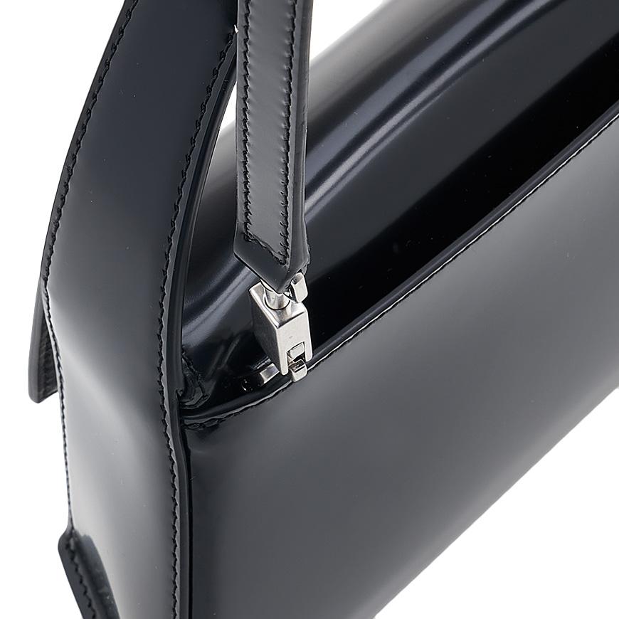 Ferragamo Women's Geometric Shoulder Bag 21 3971 NERO 0762804
