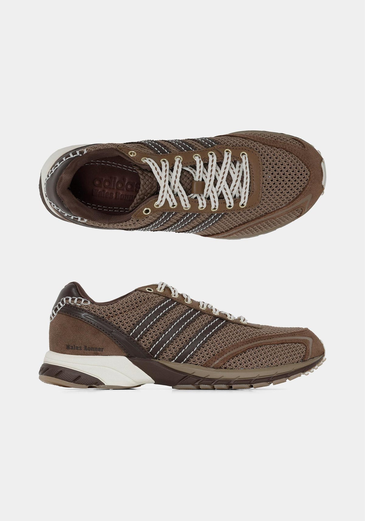 Adidas Wales Bonner Adizero Adios Mesh Sneakers Cream White Low-Top KI6054