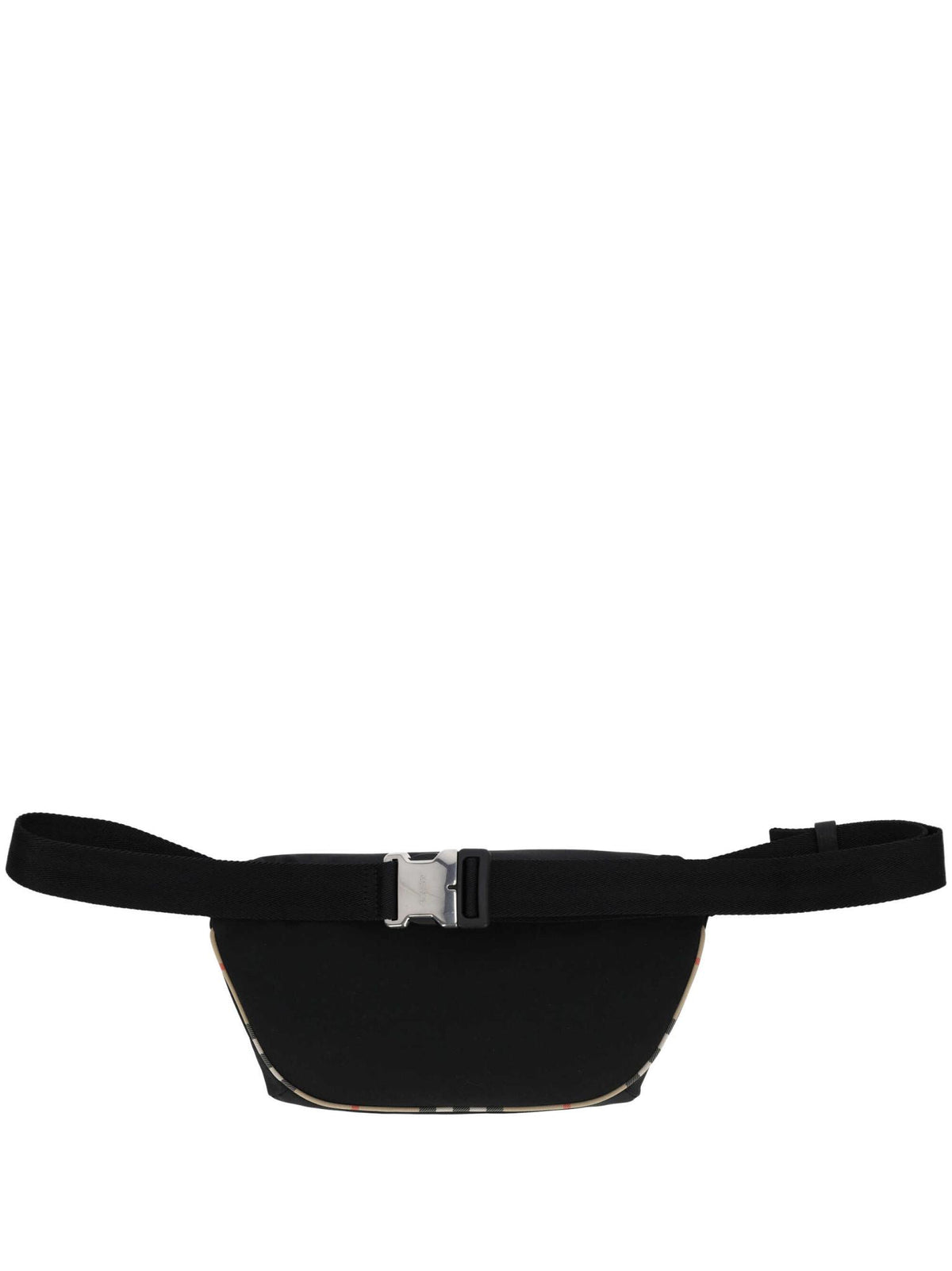 BURBERRY Black Nylon Belt Bag
