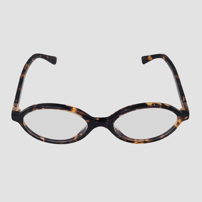 Miu Miu Havana Acetate Cat-Eye Sunglasses MU04ZS VAU08N