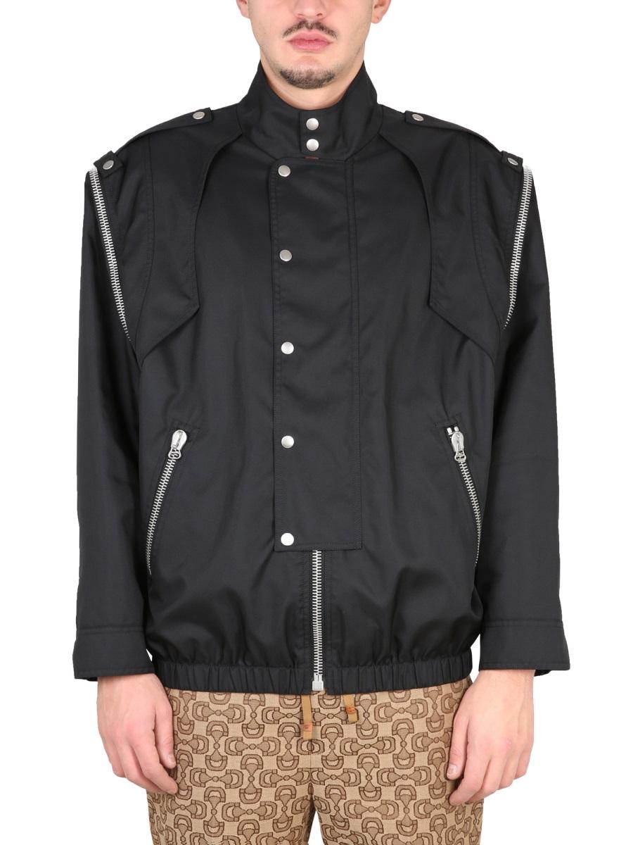 GUCCI Black Wool Blend SS23 Jacket