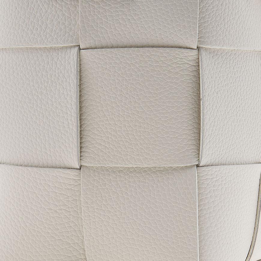 Bottega Veneta Intrecciato Leather Bucket Shoulder Bag Black