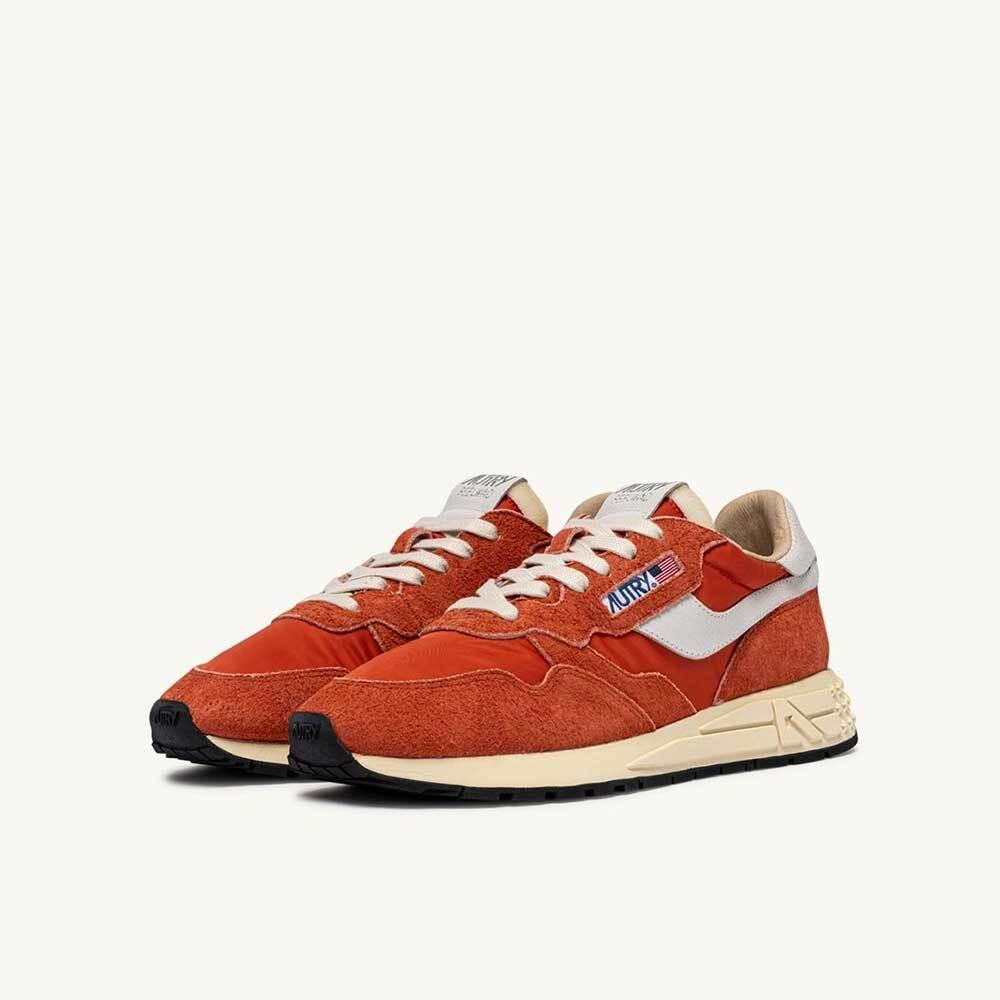 AUTRY Nylon Suede Low-Top Sneakers Men’s