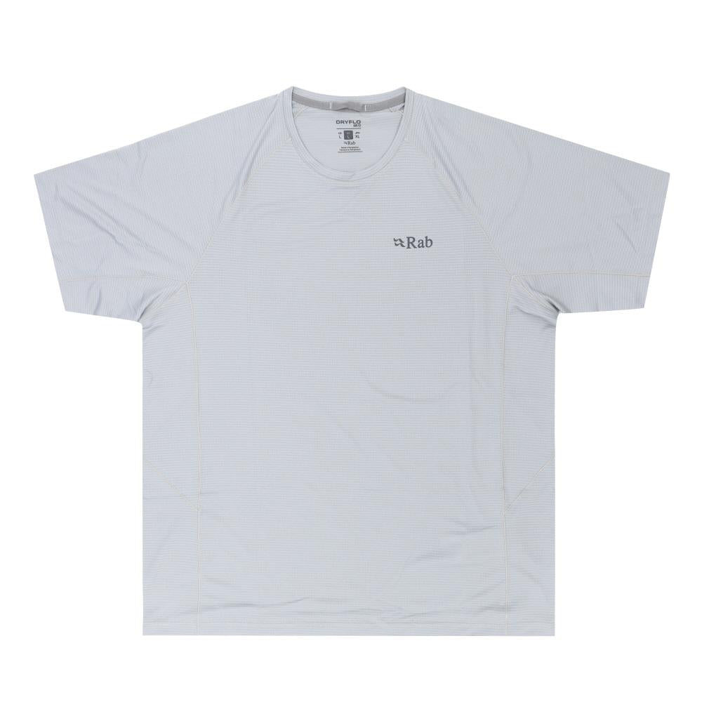 RAB Sonic Short Sleeve T-Shirt LIGHT ZINC Men’s QCC 55